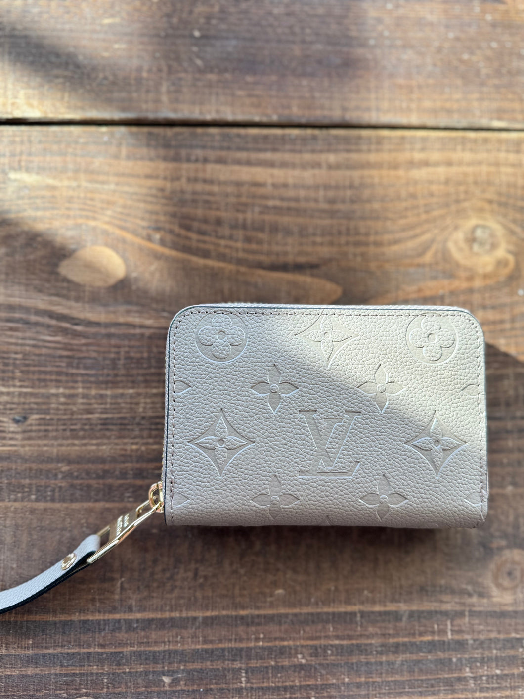 Mini Zippy Wallet // Taupe