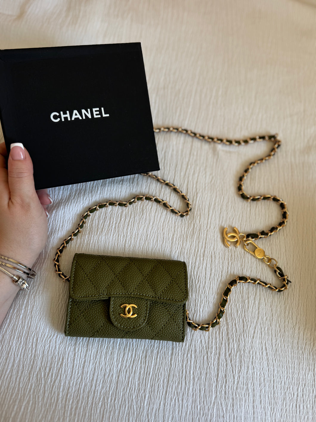 Mini Wallet On Chain // Green