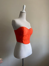 Load image into Gallery viewer, Jacqueline Tube Corset // Orange
