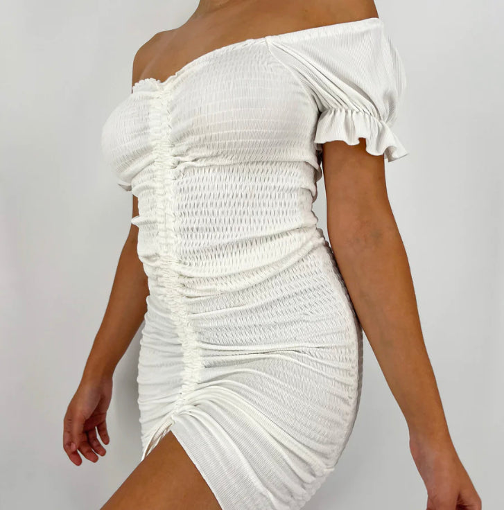 Ava Dress // White